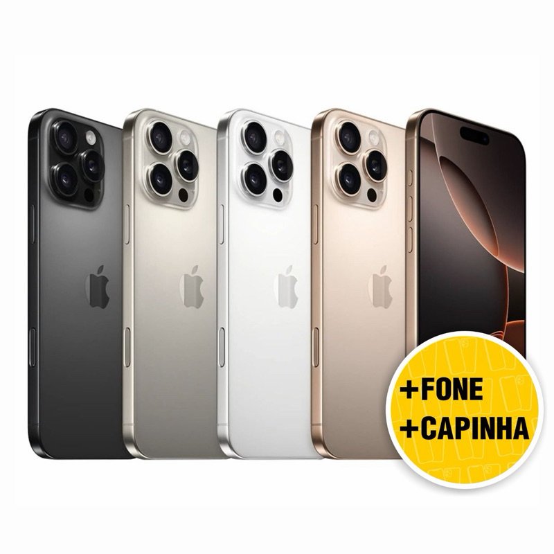 IPHONE 16 PRO E 16 PRO MAX (VITRINE)
